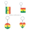 Wholesale World Cup 2022 Qatar Mechadise Buy Bulk Acrylic Keychain Souvenir Ghana Flag Keychains Shapes