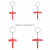 Wholesale World Cup 2022 Qatar Mechadise Buy Bulk Double Sided Acrylic Keychain Souvenir Football Kit England Keyring