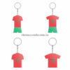 Wholesale World Cup 2022 Qatar Mechadise Buy Bulk Double Sided Acrylic Keychain Souvenir Football Kit Morroco Keyring