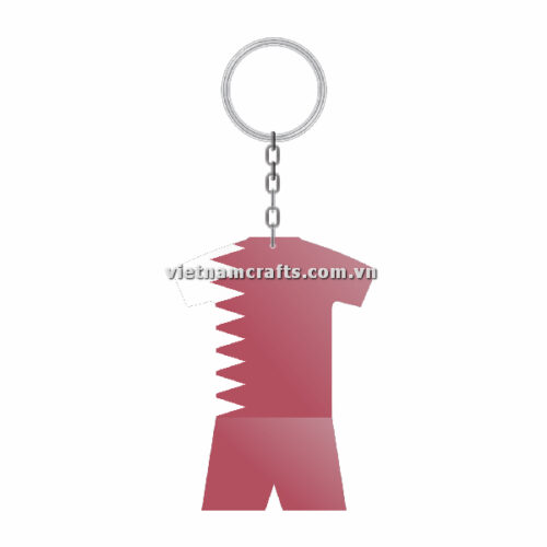 Wholesale World Cup 2022 Qatar Mechadise Buy Bulk Double Sided Acrylic Keychain Souvenir National Football Kit Qatar Keychain 2