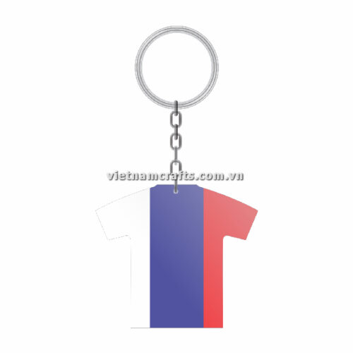 Wholesale World Cup 2022 Qatar Mechadise Buy Bulk Double Sided Acrylic Keychain Souvenir National Football Kit Serbia Keychain 4