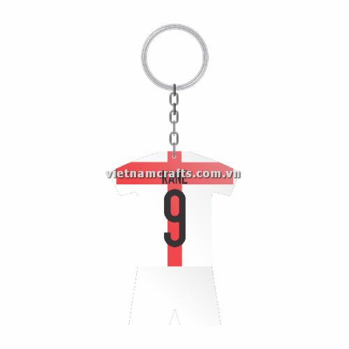 Wholesale World Cup 2022 Qatar Mechadise Buy Bulk Souvenir National Football Team England Kit Harry Kane Double Sided Acrylic Keychain (4)