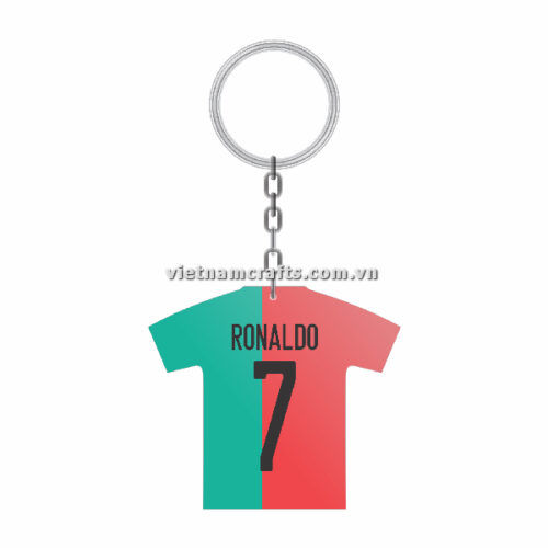 Wholesale World Cup 2022 Qatar Mechadise Buy Bulk Souvenir National Football Team Portugal Kit Ronaldo Double Sided Acrylic Keychain (5)