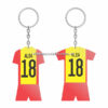 Wholesale World Cup 2022 Qatar Mechadise Buy Bulk Souvenir National Football Team Spain Kit Jordi Alba Double Sided Acrylic Keychain (1)