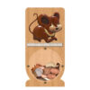 PGB01 Wholesale Scroll Saw Intarsia Wood Art Money Saving Wooden Box Piggy Bank Design Aloha Mouse (1)