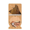 PGB123 Wholesale Scroll Saw Intarsia Wood Art Money Saving Wooden Box Piggy Bank Design Star War (1)
