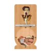 PGB13 Wholesale Scroll Saw Intarsia Wood Art Money Saving Wooden Box Piggy Bank Design Betty Boop (1)