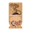 PGB39 Wholesale Scroll Saw Intarsia Wood Art Money Saving Wooden Box Piggy Bank Design Dragon (1)