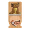 PGB44 Wholesale Scroll Saw Intarsia Wood Art Money Saving Wooden Box Piggy Bank Design Elephant (1)