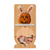 PGB54 Wholesale Scroll Saw Intarsia Wood Art Money Saving Wooden Box Piggy Bank Design Hallowen Pumkin (1)