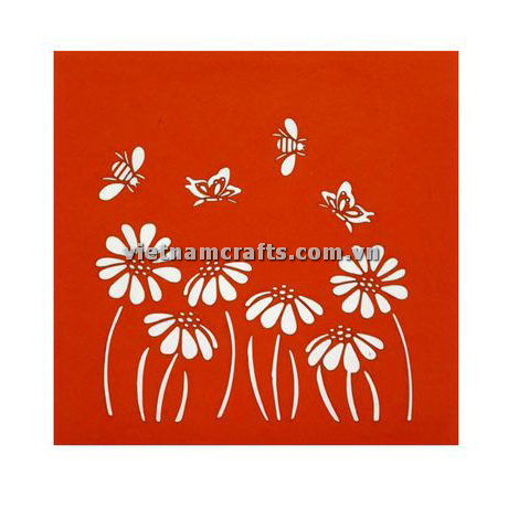 FL46 Buy Custom 3d Pop Up Greeting Cards Thank you Foldable Vanlentine Love Surprised Pop Up Card Flower Garden (1)