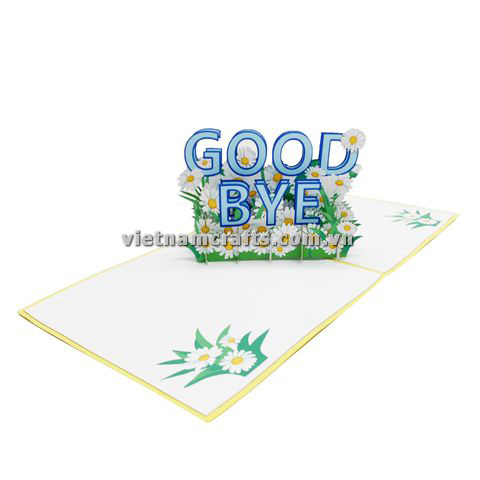 FL50 Buy Custom 3d Pop Up Greeting Cards Thank you Foldable Vanlentine Love Surprised Pop Up Card Goodbye (3)
