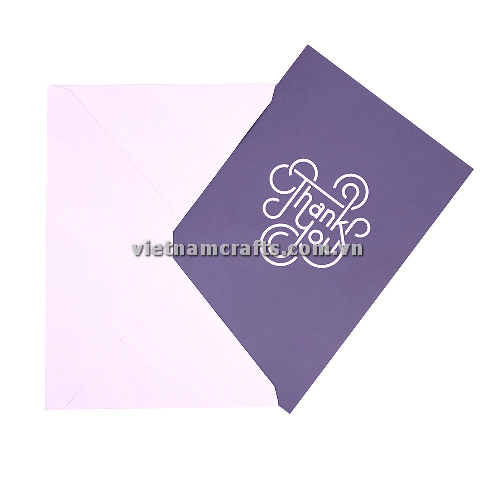 FL64 Buy Custom 3d Pop Up Greeting Cards Thank you Foldable Vanlentine Love Surprised Pop Up Card thank-you (3)