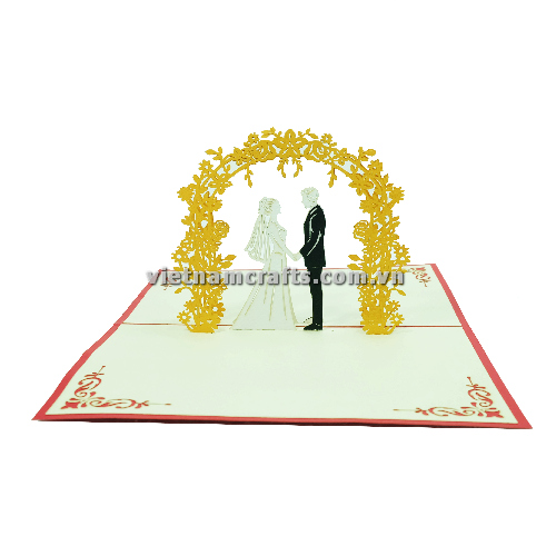 LW26 Buy Custom 3d Pop Up Greeting Cards Love 3d Foldable Personalized Valentine Pop Up Card Wedding Invitation (1)