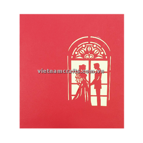 LW30 Buy Custom 3d Pop Up Greeting Cards Love 3d Foldable Personalized Valentine Pop Up Card Wedding Invitation (1)