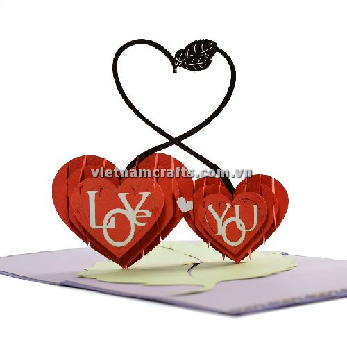 LW41 Buy Custom 3d Pop Up Greeting Cards Love 3d Foldable Personalized Valentine Pop Up Card Wedding Invitation (1)