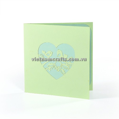 LW43 Buy Custom 3d Pop Up Greeting Cards Love 3d Foldable Personalized Valentine Pop Up Card Wedding Invitation (2)