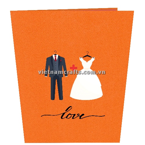 LW44 Buy Custom 3d Pop Up Greeting Cards Love 3d Foldable Personalized Valentine Pop Up Card Wedding Invitation (2)