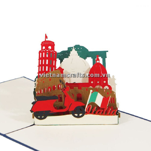 MA37 Buy 3d Pop Up Greeting Cards Mniature 3d Foldable Pop Up Card Italia (3)