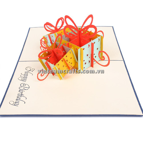 Pop Up Card Wholesale Vietnam 3d Cards Manufacture Birthday Gift Boxes BD29 (2)
