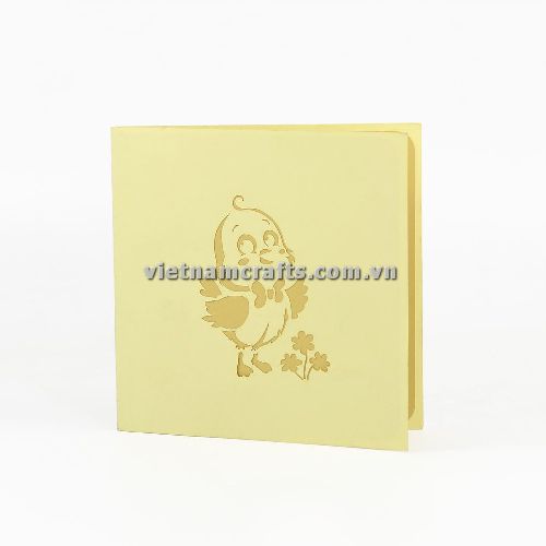 Pop Up Card Wholesale Vietnam 3d Cards Manufacture Chicken BD55 (3)