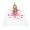 pop up card wholesale vietnam 3d cards manufacture Bottle Milk BS06 (1)